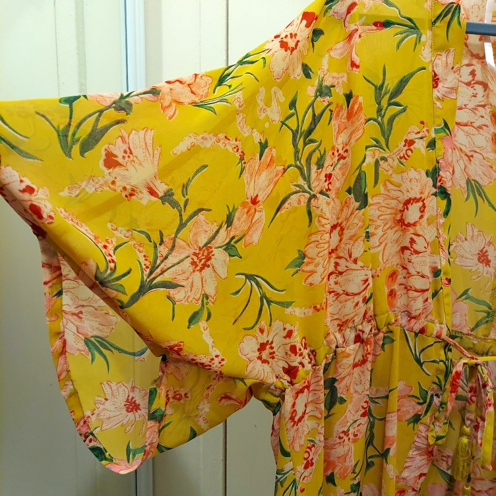 Chiffon Floral Kimono